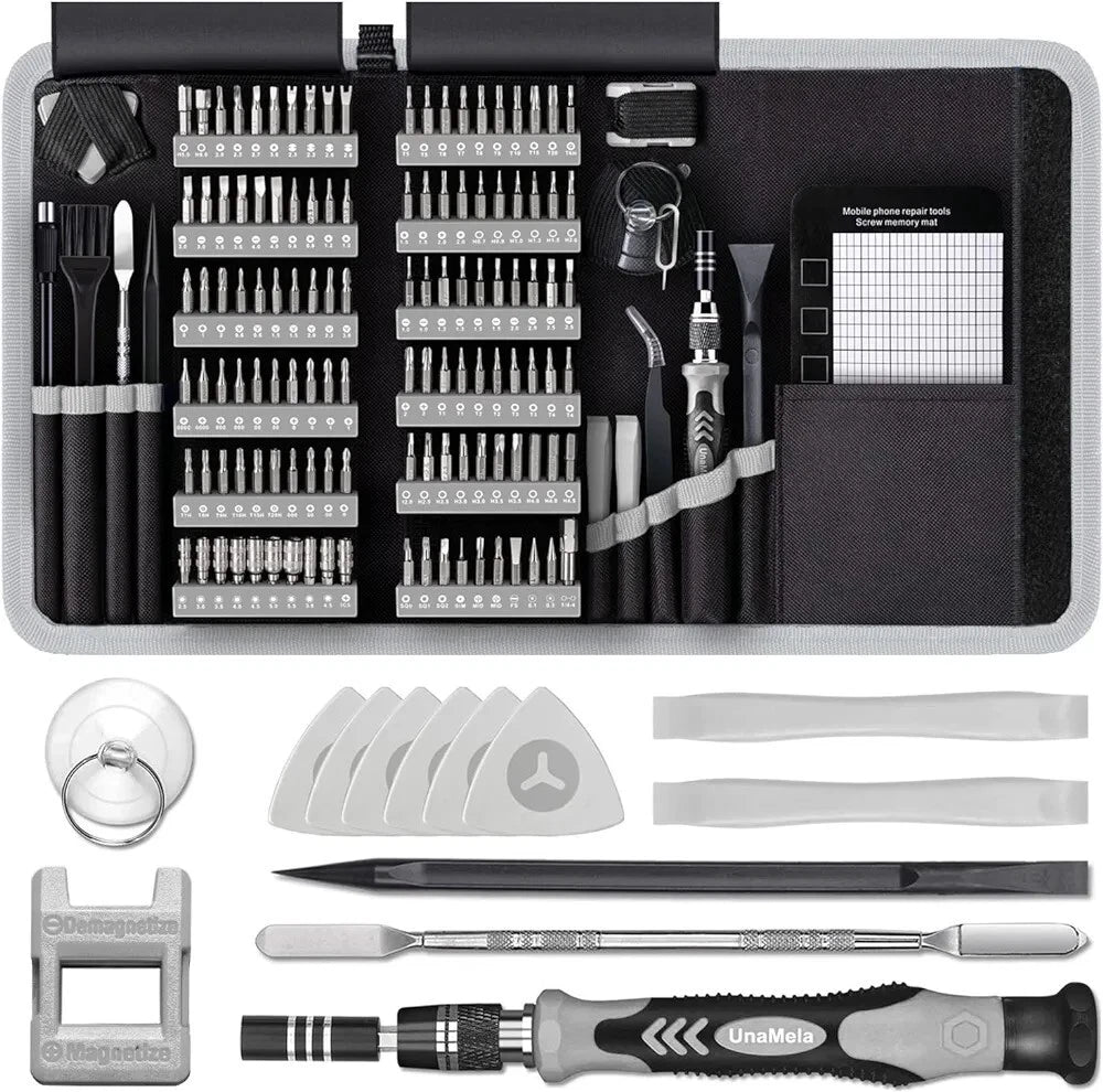 Unamela 139-in-1 Precision Screwdriver Set for Computer Repair